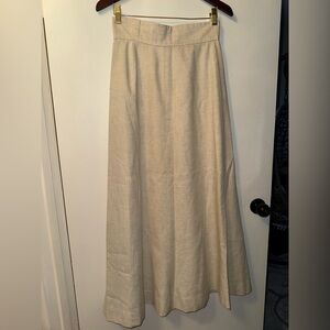 C. Capriotti for The General Store Women’s Long Linen Skirt Size 10